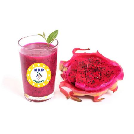 Red dragon fruit juice